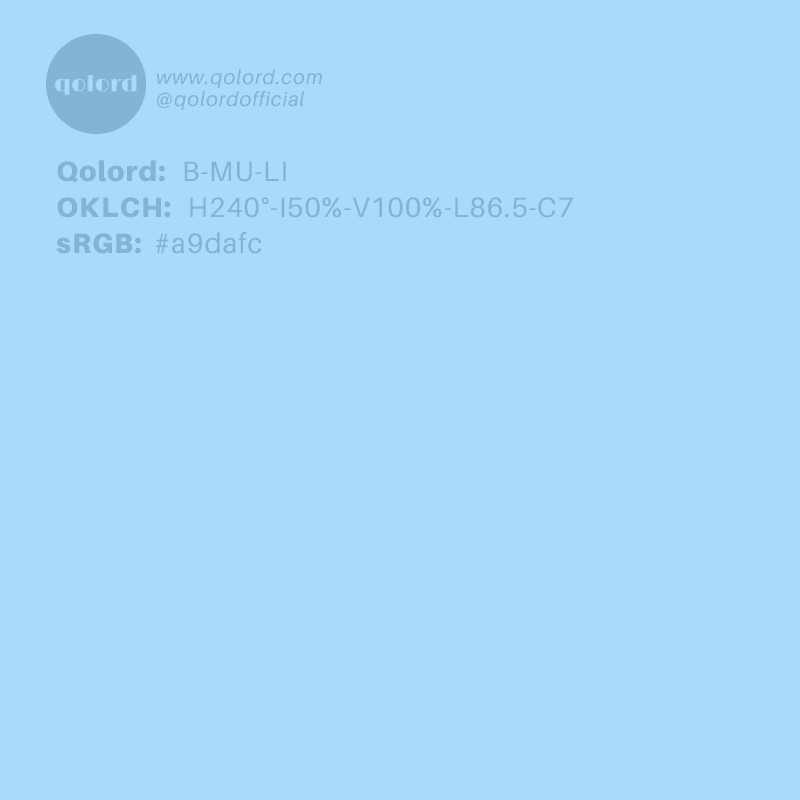 Light Muted Blue | B-MU-LI