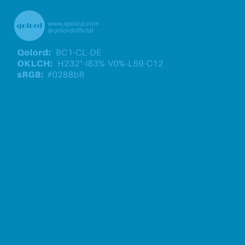 Deep Clear Cyan | BC1-CL-DE