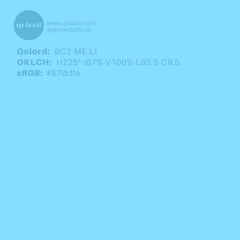 Light Medium Cyan | BC2-ME-LI