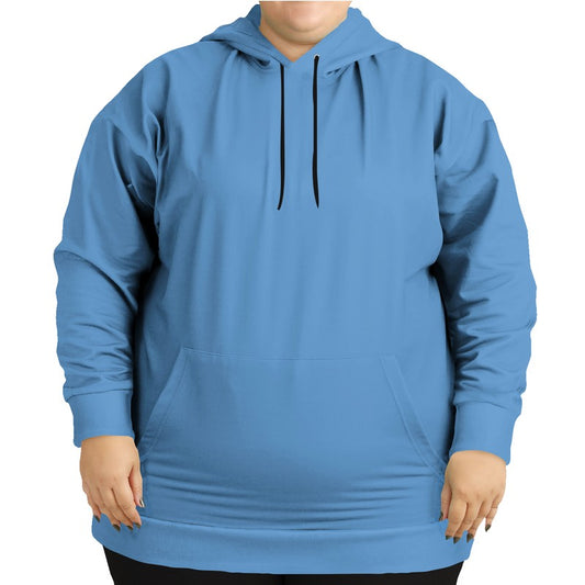 Blue-Gray Hoodie PLUS (IB3-ME-ML) - Woman Front PLUS