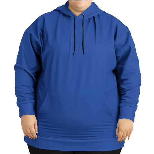 Blue Hoodie PLUS (IB1-CL-ME) - Woman Front PLUS