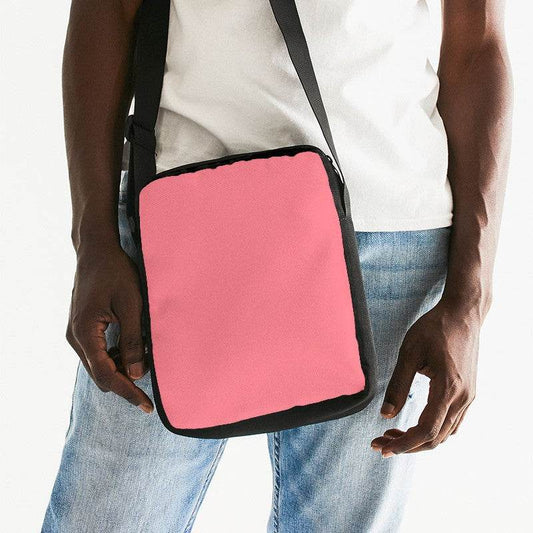 Blush Pink Messenger Pouch (RPI2-ME-LI) - Man Front CloseUp