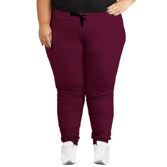 Bordeaux Joggers PLUS (PI-MU-DE) - Woman Front PLUS