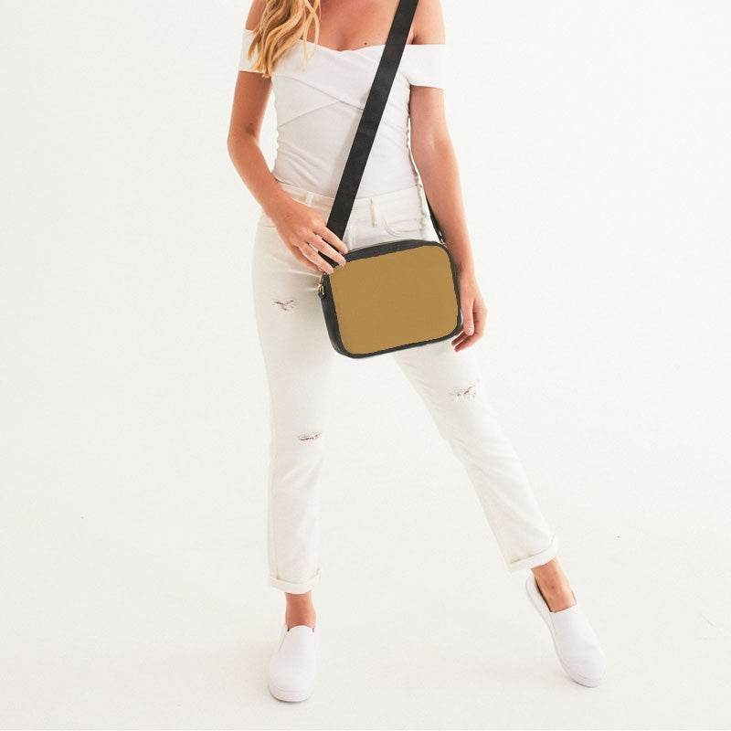 Bronze Crossbody Bag (YO2-ME-ME) - Woman Front