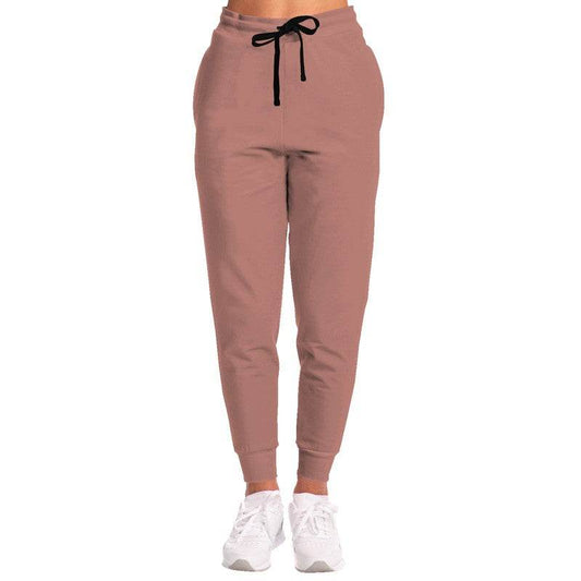 Brown-Pink Joggers (R-FM-ML) - Woman Front