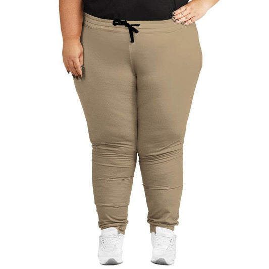 Burlap Joggers PLUS (YO2-FM-ML) - Woman Front PLUS