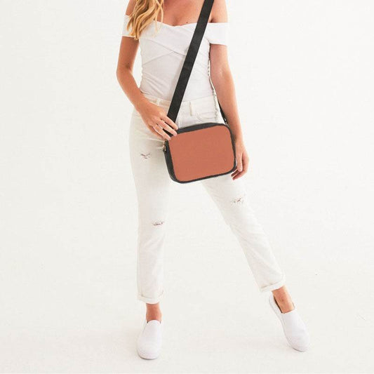 Burnt Sienna Crossbody Bag (OR3-ME-ML) - Woman Front