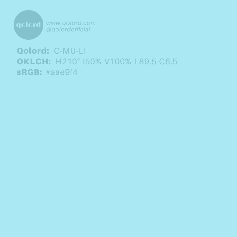 Light Muted Cyan | C-MU-LI