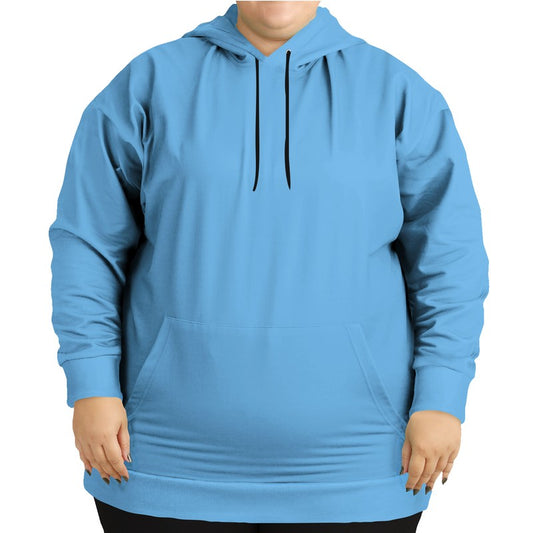 Capri Blue Hoodie PLUS (B-CL-LI) - Woman Front PLUS