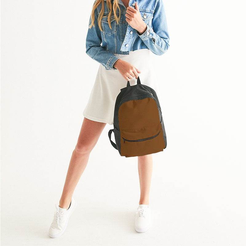 Caramel Canvas Backpack (O-MU-DA) - Woman