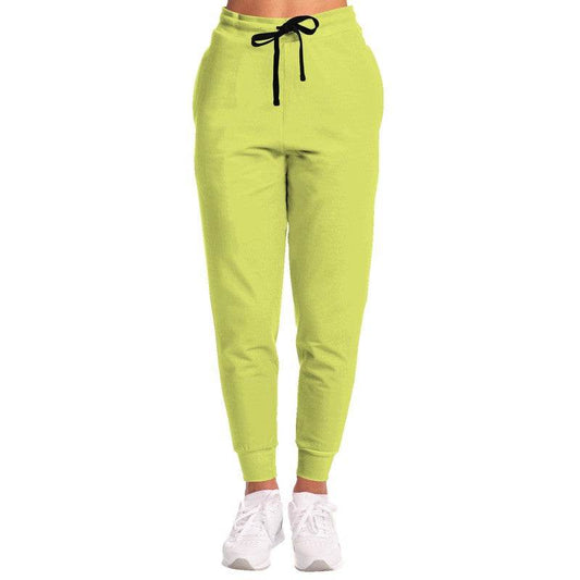 Chartreuse Yellow Joggers (LY1-CL-LI) - Woman Front