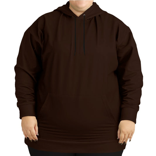 Chocolate Hoodie PLUS (OR2-FM-DE) - Woman Front PLUS