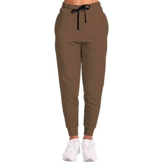 Coffee Brown Joggers (O-FM-MD) - Woman Front