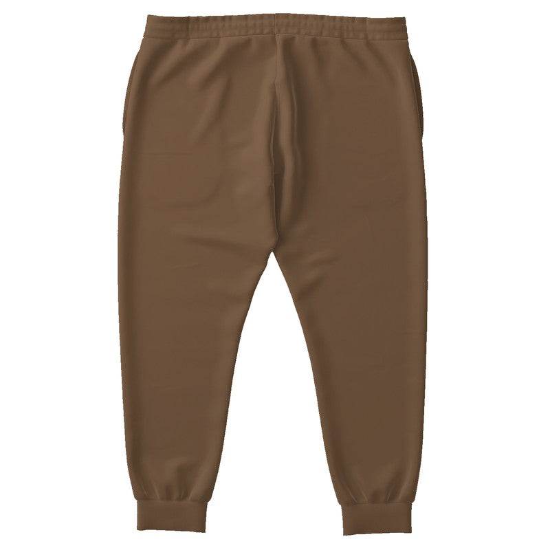 Coffee Brown Joggers PLUS (O-FM-MD) - Back PLUS