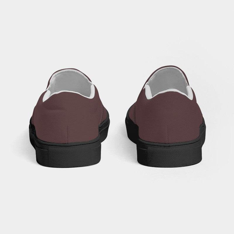 Copper Rose Women's Slip-On Canvas Sneakers (RPI2-NE-MD) - Back