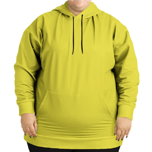 Dandelion Yellow Hoodie PLUS (LY2-CL-ME) - Woman Front PLUS