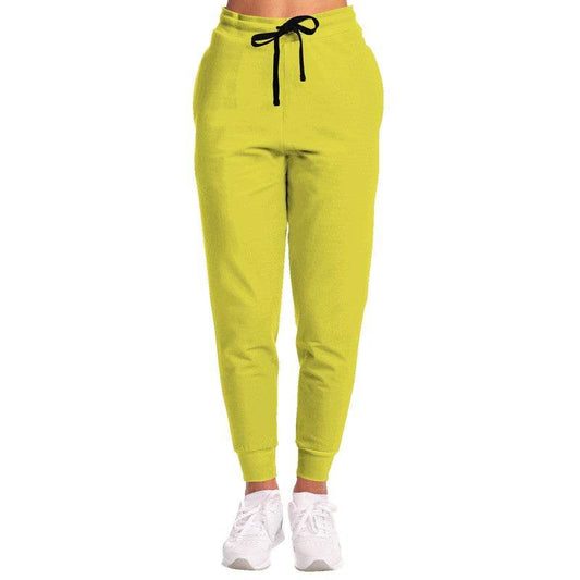 Dandelion Yellow Joggers (LY2-CL-ME) - Woman Front