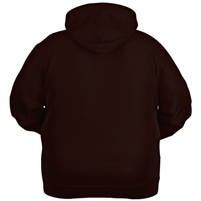 Dark Chocolate Hoodie PLUS (R-NE-DE) - Ghost Back PLUS