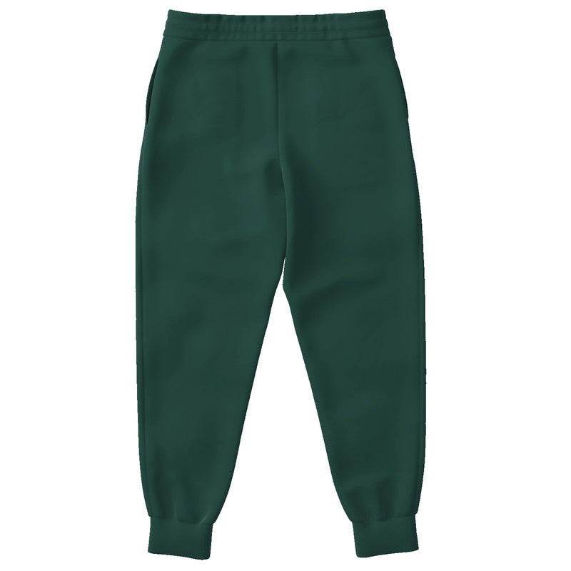 Dark Fully-Muted Blue-Green Joggers (BG-FM-DA) - Back