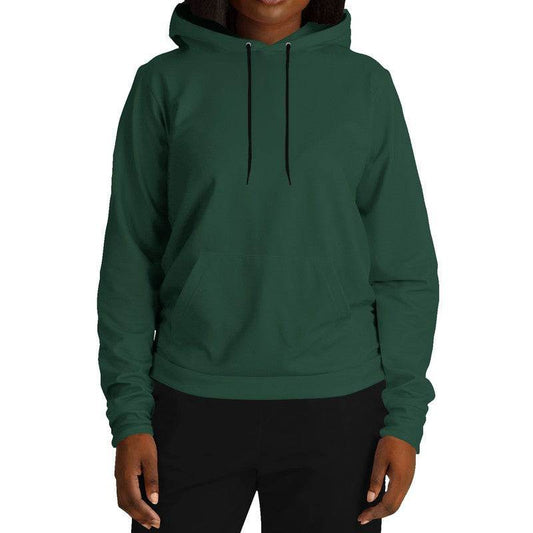 Dark Fully-Muted Green Hoodie (BGG2-FM-DA) - Woman Front