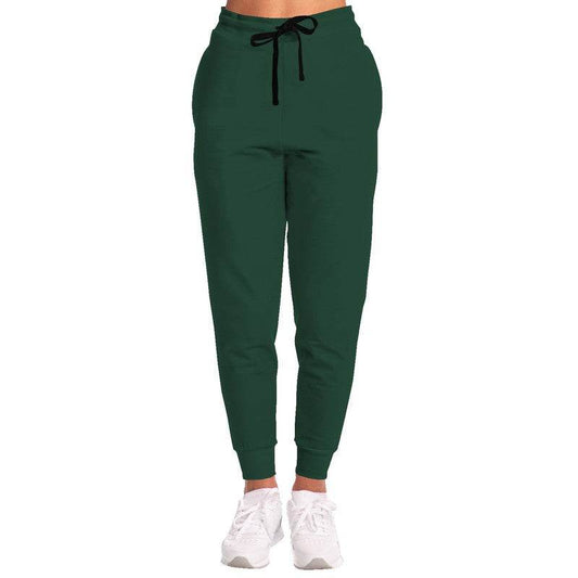 Dark Fully-Muted Green Joggers (BGG2-FM-DA) - Woman Front