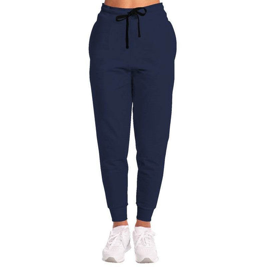 Dark Fully-Muted Indigo Joggers (I-FM-DA) - Woman Front