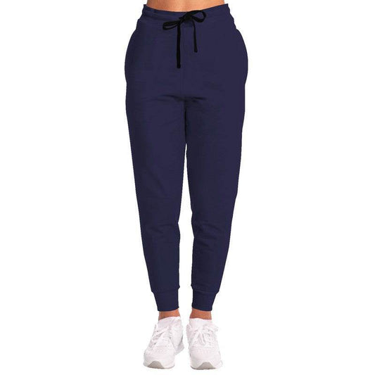 Dark Fully-Muted Indigo Joggers (PUI2-FM-DA) - Woman Front