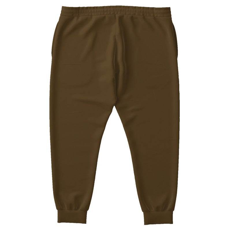 Dark Fully-Muted Orange Joggers PLUS (YO2-FM-DA) - Back PLUS