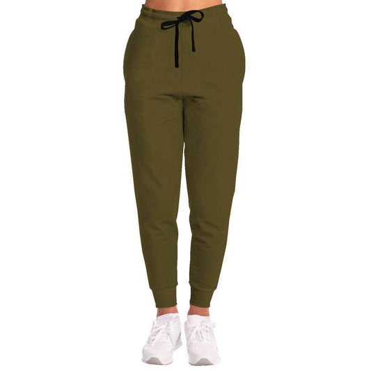 Dark Fully-Muted Yellow Joggers (Y-FM-DA) - Woman Front