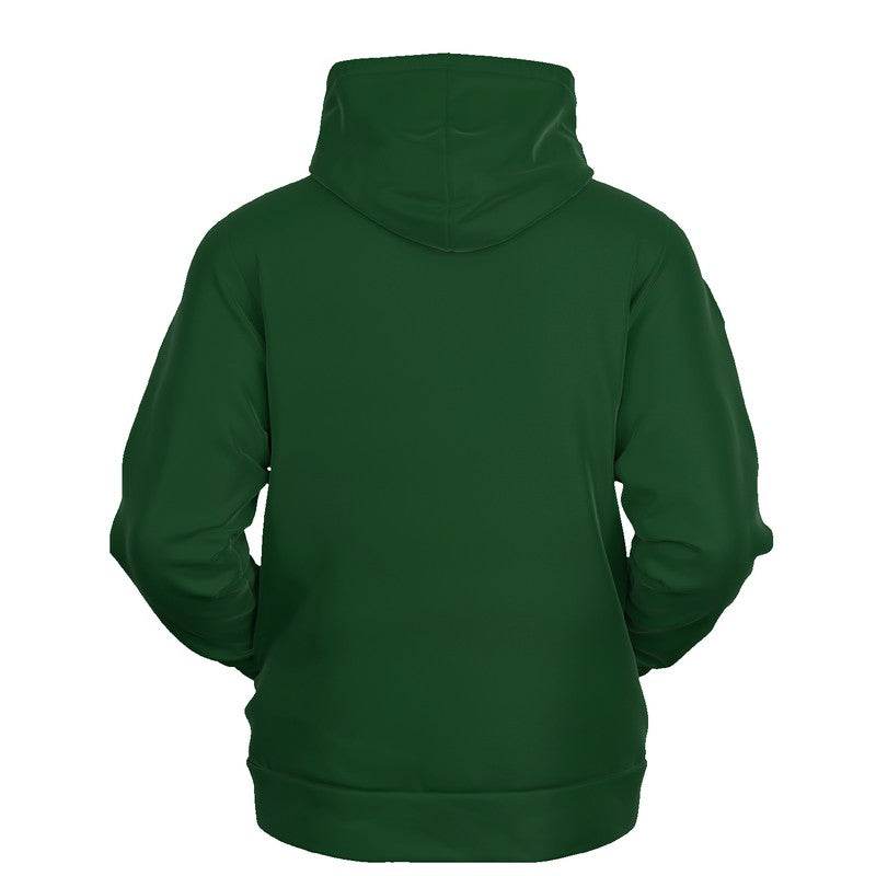 Dark Green Hoodie (G-MU-DE) - Ghost Back