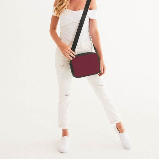 Dark Muted Red Crossbody Bag (RPI2-MU-DA) - Woman Front