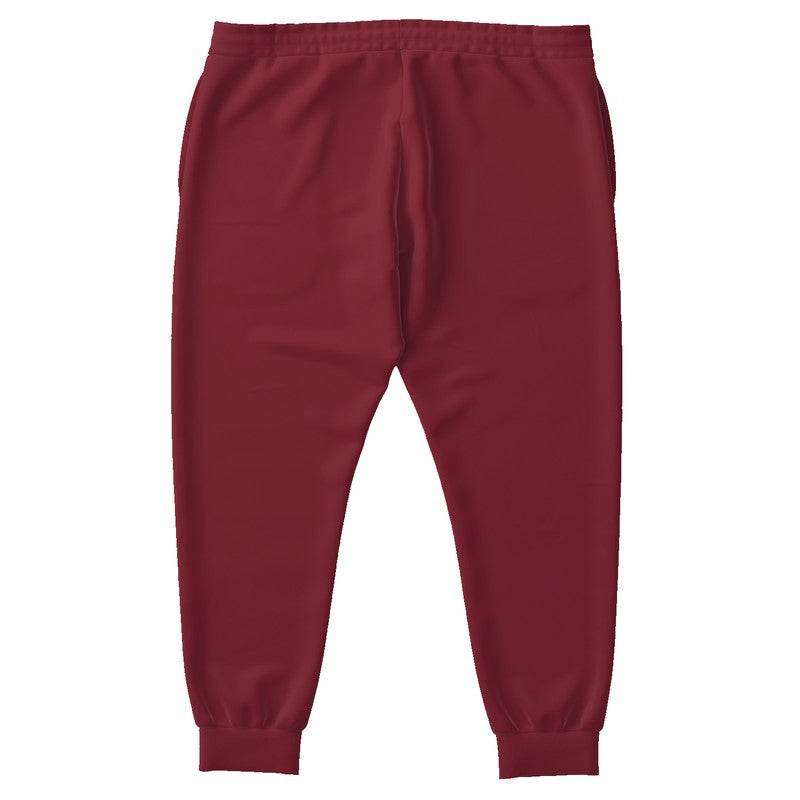 Dark Muted Red Joggers PLUS (RPI2-MU-DA) - Back PLUS