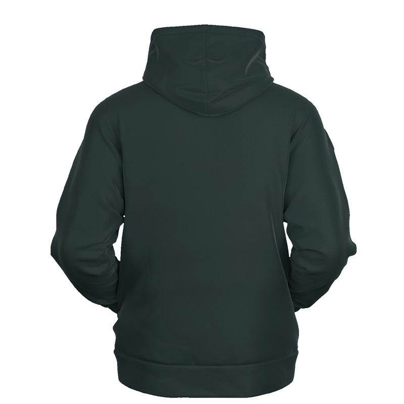 Dark Neutral Blue-Green Hoodie (CBG2-NE-DA) - Ghost Back