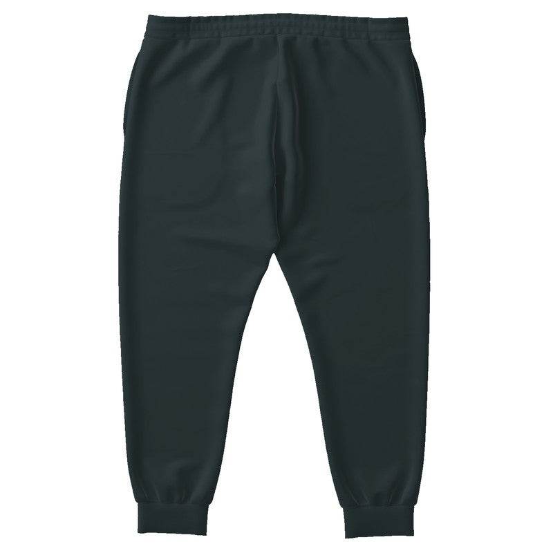 Dark Neutral Cyan Joggers PLUS (C-NE-DA) - Back PLUS