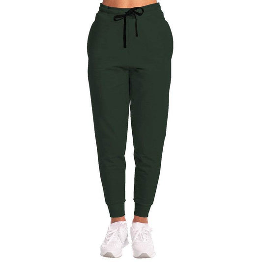 Dark Neutral Green Joggers (G-NE-DA) - Woman Front