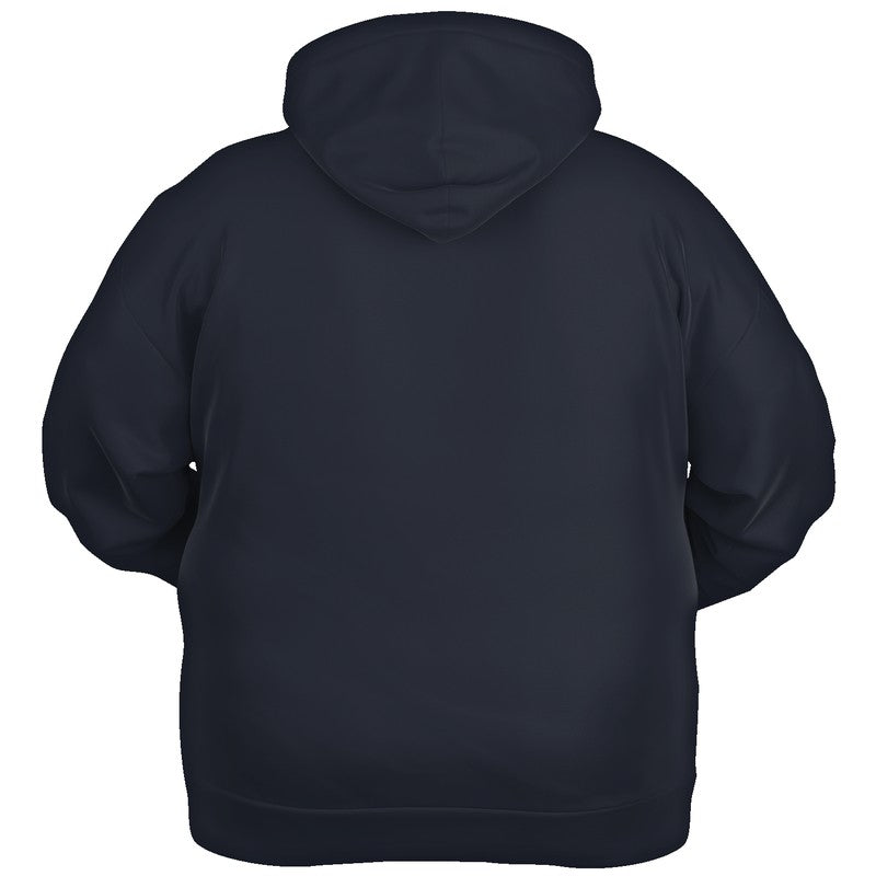 Dark Neutral Indigo Hoodie PLUS (I-NE-DA) - Ghost Back PLUS