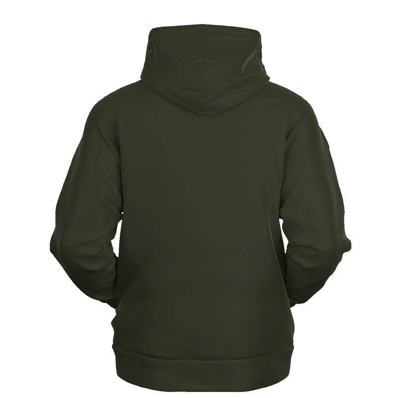 Dark Neutral Lime Hoodie (L-NE-DA) - Ghost Back