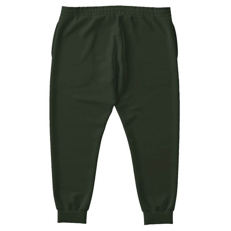 Dark Neutral Lime Joggers PLUS (GL2-NE-DA) - Back PLUS