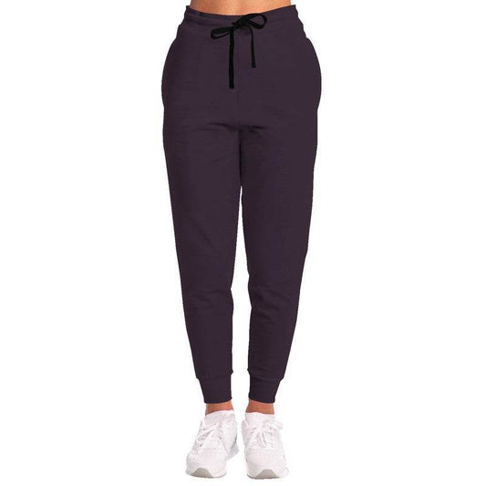 Dark Neutral Magenta Joggers (M-NE-DA) - Woman Front
