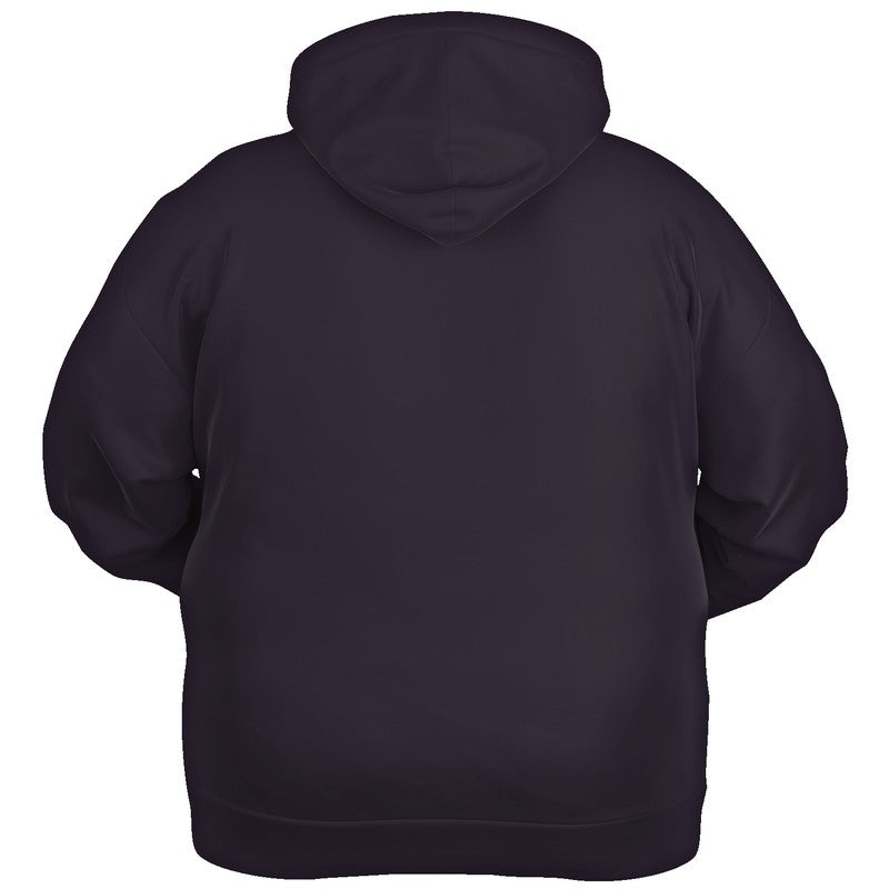 Dark Neutral Purple Hoodie PLUS (MPU2-NE-DA) - Ghost Back PLUS