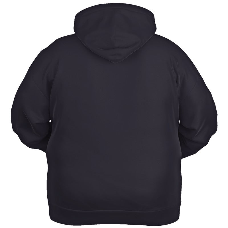 Dark Neutral Purple Hoodie PLUS (PU-NE-DA) - Ghost Back PLUS