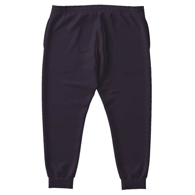 Dark Neutral Purple Joggers PLUS (MPU2-NE-DA) - Back PLUS