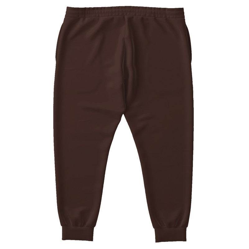 Dark Neutral Red Joggers PLUS (R-NE-DA) - Back PLUS