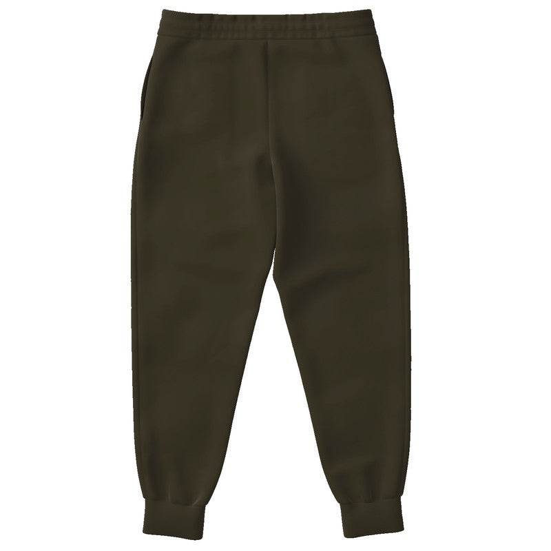 Dark Neutral Yellow Joggers (Y-NE-DA) - Back