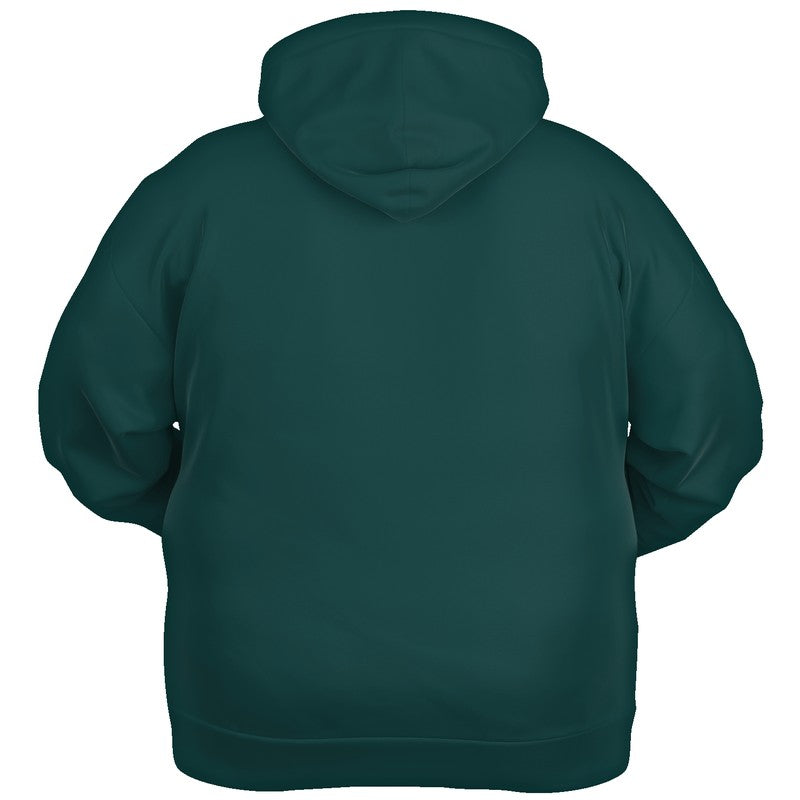 Dark Teal Hoodie PLUS (CBG2-MU-DE) - Ghost Back PLUS