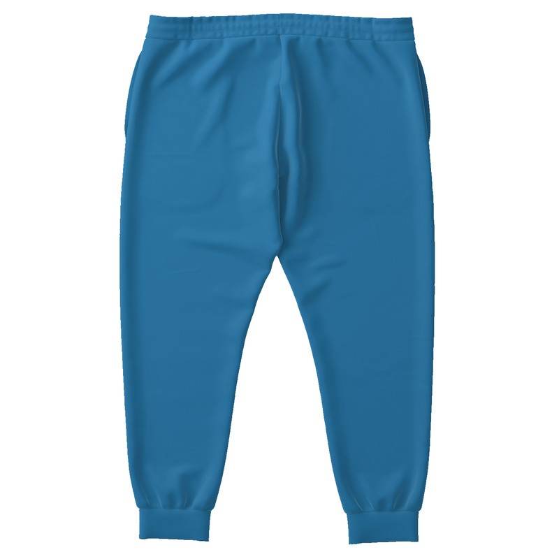 Deep Clear Blue Joggers PLUS (B-CL-DE) - Back PLUS