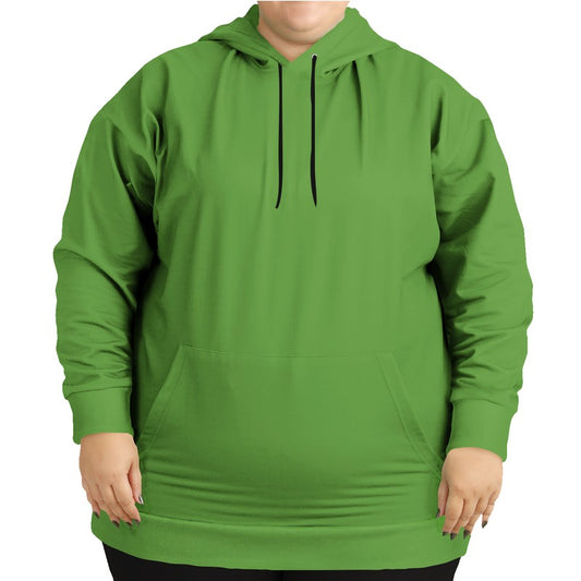 Deep Clear Lime Hoodie PLUS (GL2-CL-DE) - Woman Front PLUS