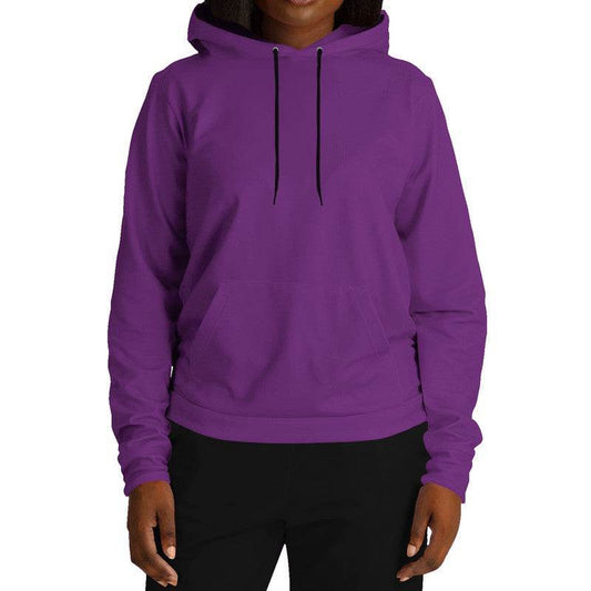 Deep Clear Purple Hoodie (MPU1-CL-DE) - Woman Front