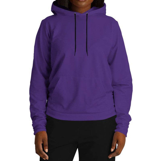 Deep Clear Purple Hoodie (PU-CL-DE) - Woman Front