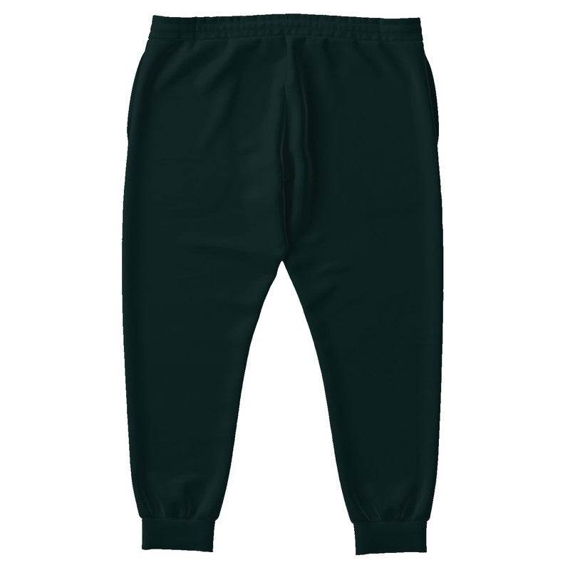 Deep Fully-Muted Blue-Green Joggers PLUS (CBG2-FM-DE) - Back PLUS
